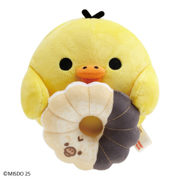 リラックマ ドーナツまくまくぬいぐるみ キイロイトリエンゼルフレンチ