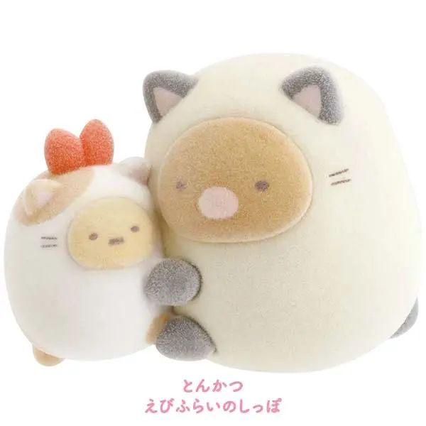 すみっコぐらし プチすみっコねこぐらしマスコット とんかつ&えびふら