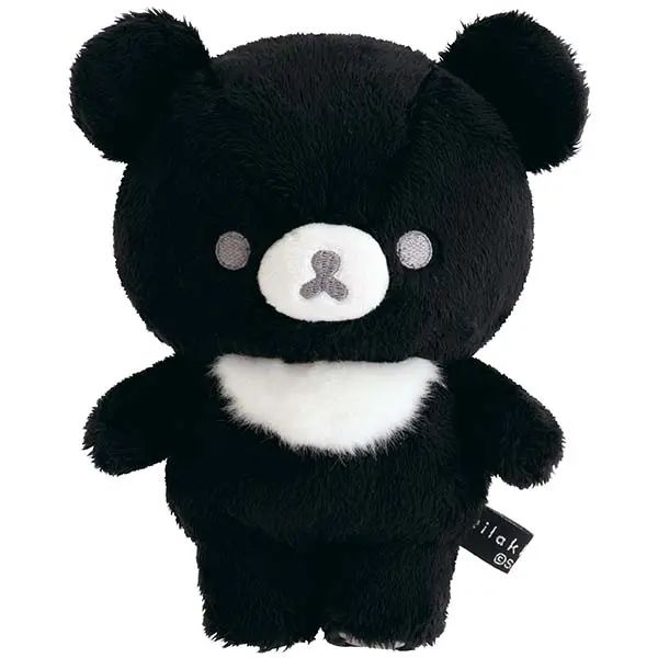 リラックマ ぬいぐるみ チャイロイコグマ・BASIC RILAKKUMA MONOCHROME