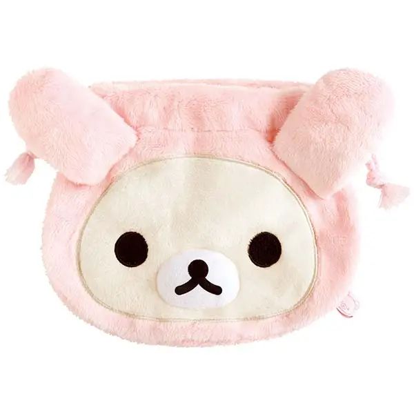 リラックマ ぬいぐるみ巾着 うさぎ・コリラックマいっぱいシリーズ