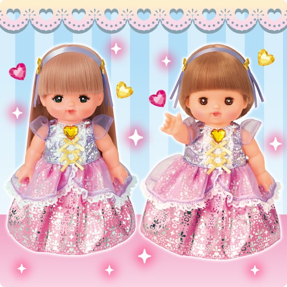 メルちゃん きせかえセット ハートのキラキラドレス : ユウセイ堂2号店