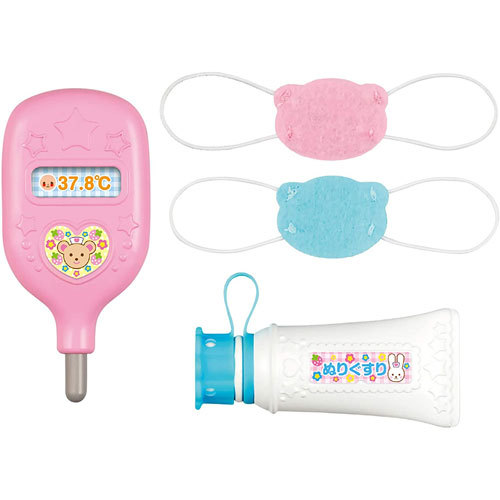 メルちゃん なかよしパーツ たいおんけい＆おくすりセット