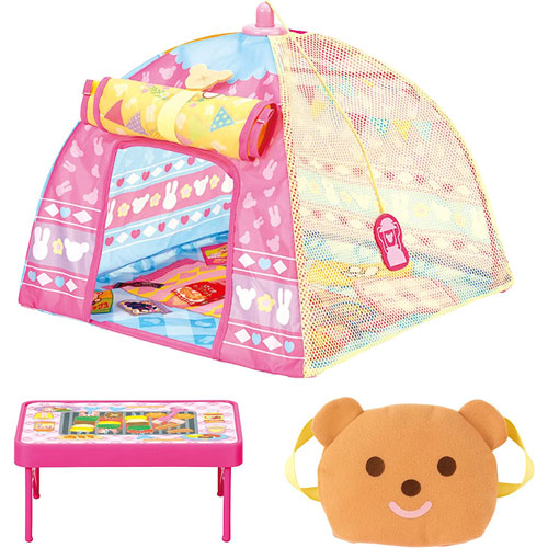 すずちゃん★プロフ必読★セール中ページ⭐︎入園入学セット☆3点セット メルちゃん なかよしパーツ キャンプセット : ユウセイ堂2号店