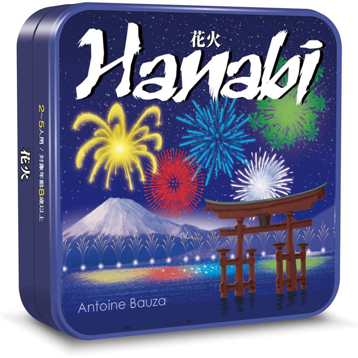 花火/HANABI 日本語版 缶パッケージ ホビージャパン カードゲーム