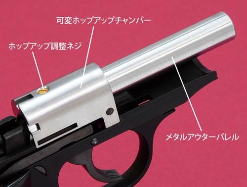 ワルサー PPK/S PPK サイレンサー 可変ホップバレル セット マルゼン 4992487166422_2.jpg