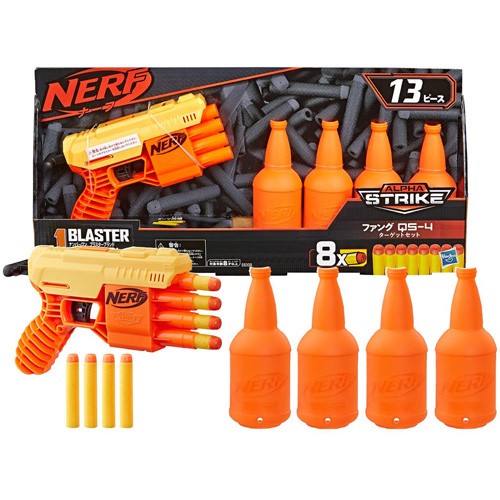 ナーフセット ナーフ アルファストライク ファング QS-4 ターゲットセット 公式