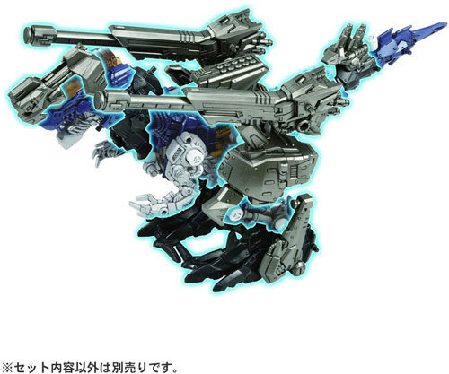特典 公式改造武器パーツ＆セブカ 付属 ZOIDS ゾイドワイルド ZW57