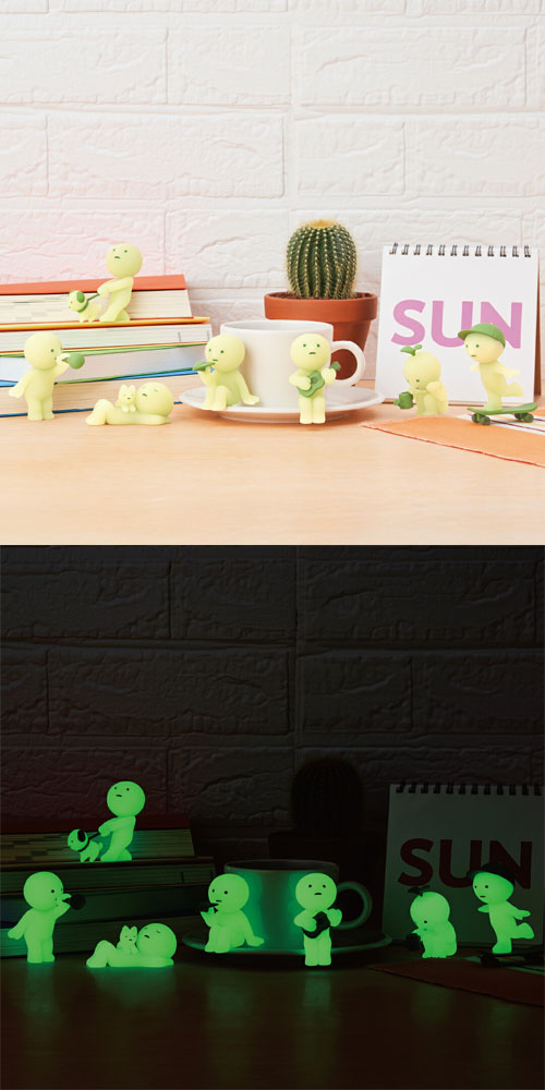 SMISKI SUNDAYフィギュア ９個セット、マグネットセット Smiski Sunday Series Blind Box – MNS