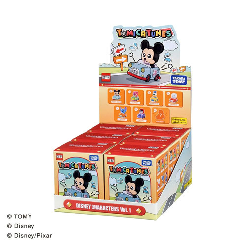送料無料 ドリームトミカ TOMICA TUNES DISNEY CHARACTERS Vol.1