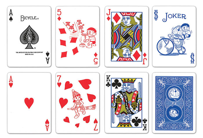 新品 BICYCLE ドラえもん playing cards トランプ 2個 Amazon.co.jp: BICYCLE PLAYING CARDS ドラえもん : おもちゃ