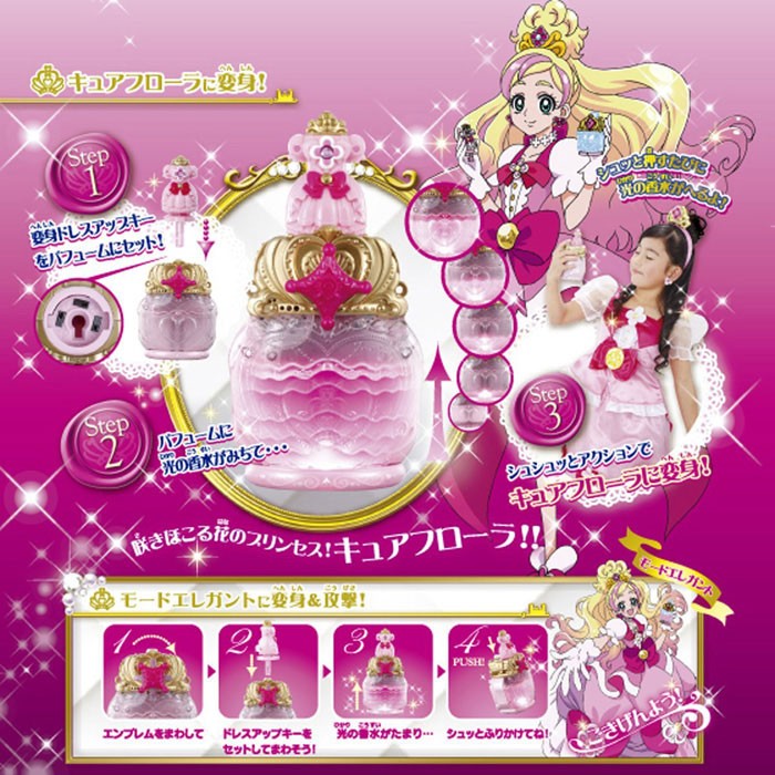 Go プリンセスプリキュア Paypayモール店 通販 Paypayモール 変身プリチューム キュアフローラパーフェクト変身セット ユウセイ堂 低価超歓迎 Questtono Com