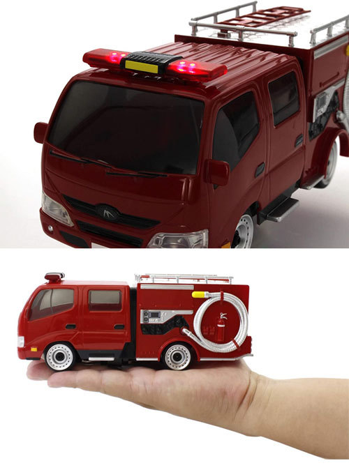 送料無料 ラジコンカー RC ファーストミニッツ モリタ消防車 CD-I型
