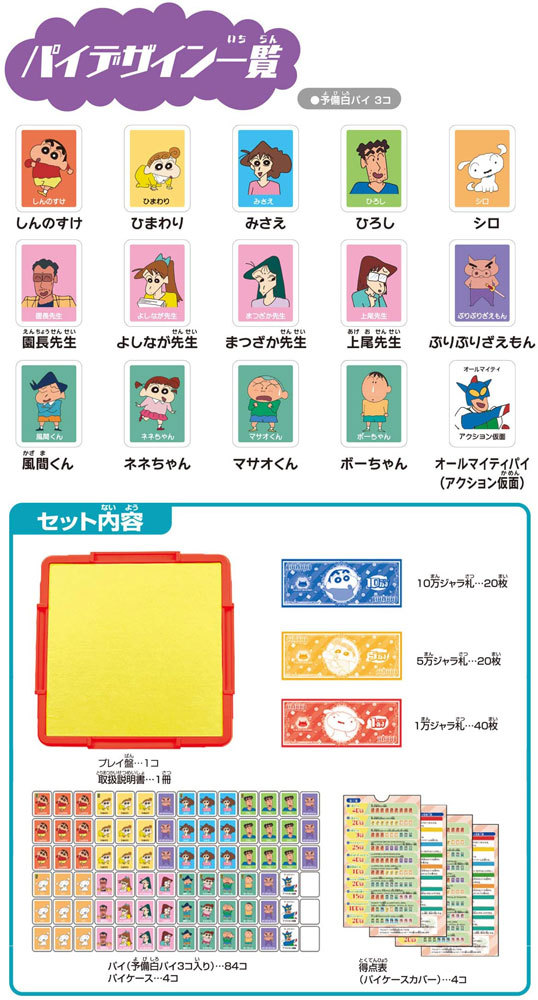 送料無料 ドンジャラ クレヨンしんちゃん 4549660542292の説明 - 通販