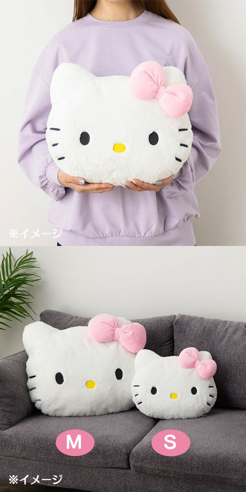 sanrio（サンリオ） 送料無料 フェイス形クッションSサイズ ハロー