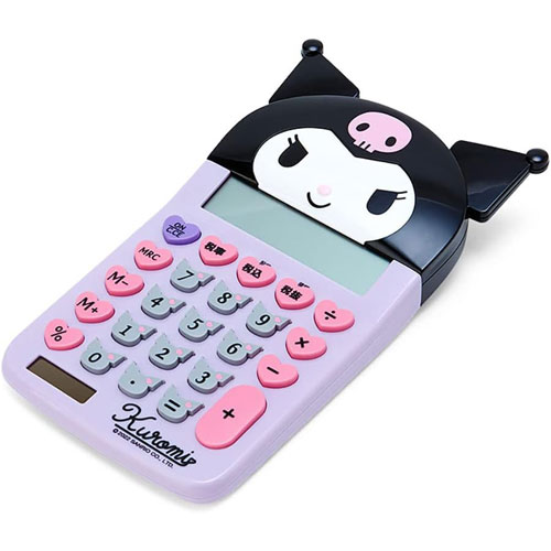 sanrio（サンリオ） 送料無料 クロミ フェイス形キー電卓 633950