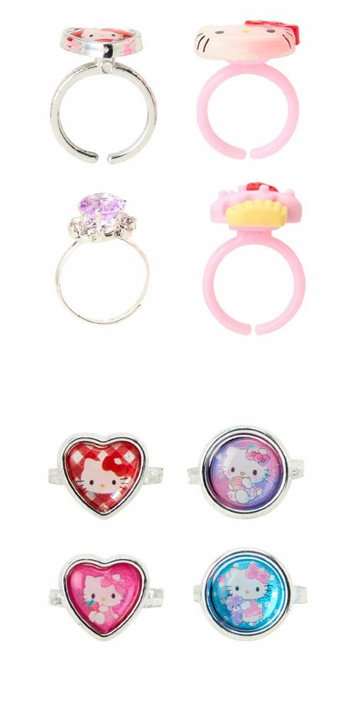 sanrio（サンリオ） 送料無料 指輪セット ハローキティ リング16個入り