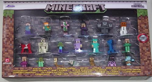 Minecraft 20体　ナノメタル　フィギュアセット 楽天市場】マインクラフト Minecraft ナノメタルフィグ 20個入り