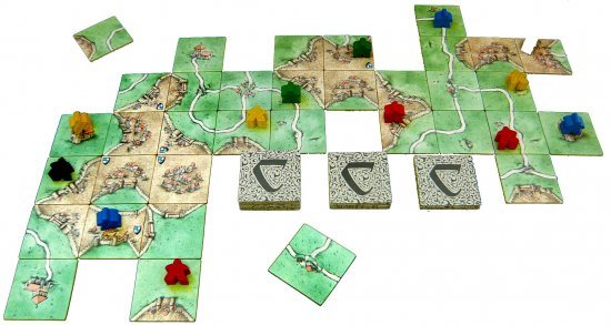 送料無料 カルカソンヌ21 日本語版 ボードゲーム Carcassonne