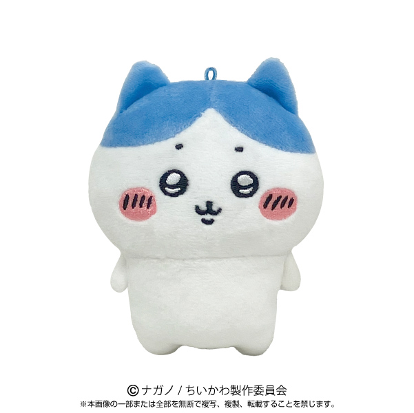 送料無料 ちいかわ Play Charm ハチワレ スマホスタンドぬいぐるみ