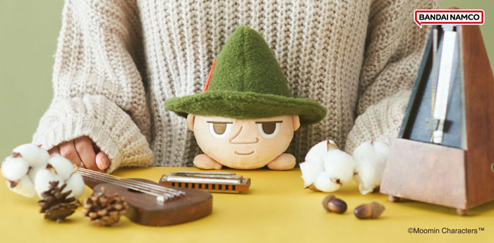 ☆すなふきん商品☆ご確認の上よろしければお待ちしております♬ 送料無料 ムーミン ふんばるず ぬいぐるみ スナフキン : ユウセイ堂1号