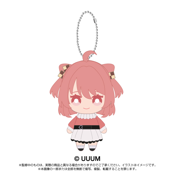 送料無料 カラフルピーチ Chibiぬいマスコット のあ ボールチェーン
