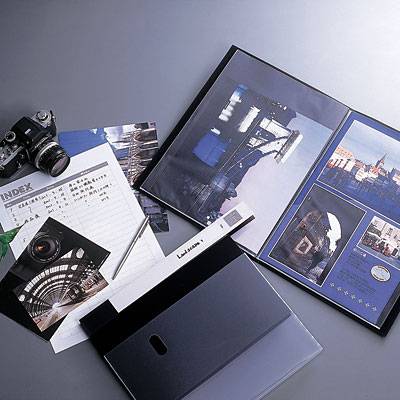 ナカバヤシ プリントアルバム ワイド4ツ切・4ツ切アルバム ホC-W4-D