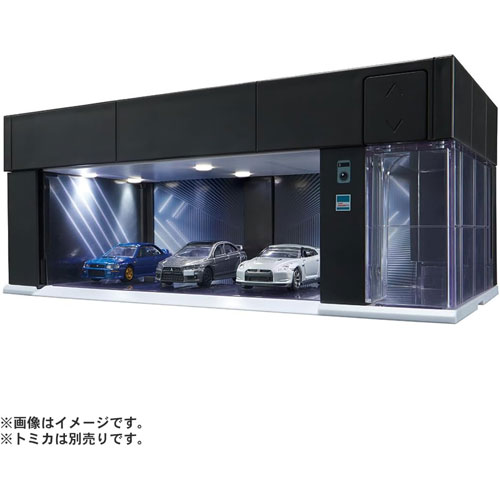 送料無料 トミカプレミアム tomica GARAGE PREMIUM BLACK Standard