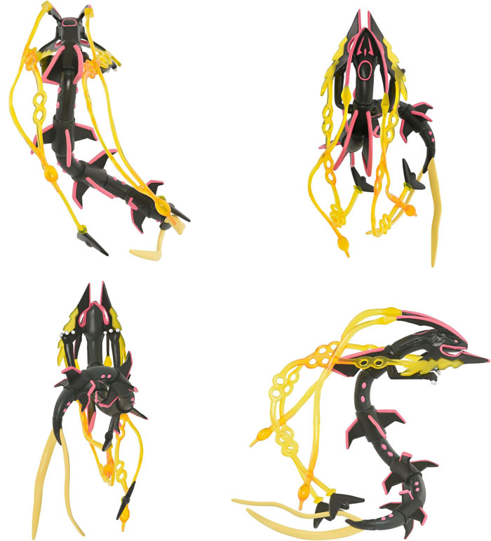 送料無料 ポケットモンスター ポケモン モンコレ 黒いメガレックウザ