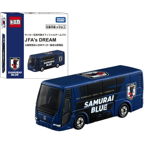 トミカ サッカー日本代表 オフィシャルチームバス JFA's DREAM