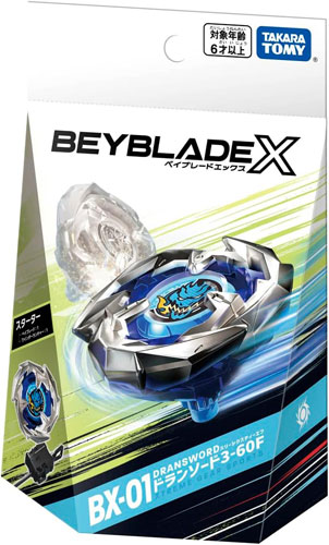 【新品未開封品】ベイブレード X　BX-01 ドランソード 4個セット 送料無料 ベイブレードX BEYBLADE X BX-01 スターター ドランソード 3