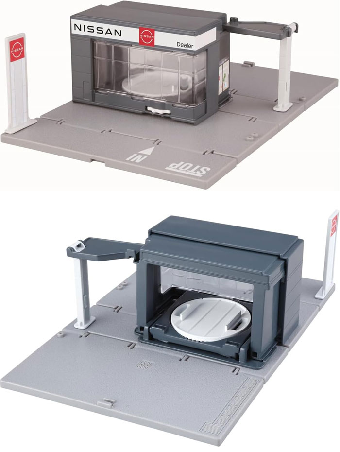 送料無料 トミカワールド トミカタウン NISSANカーディーラー トミカ