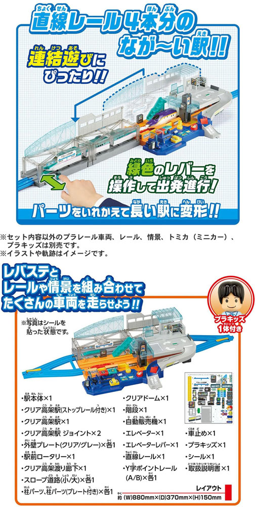 送料無料 プラレール レバーでアクション＆サウンド! ビッグ