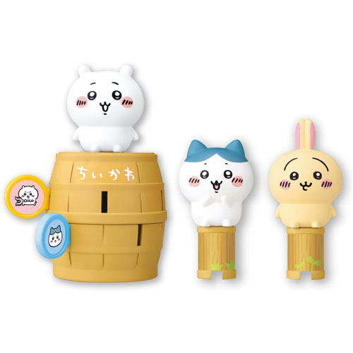 送料無料 キャラとび危機一発 ちいかわセット 黒ひげ危機一発シリーズ