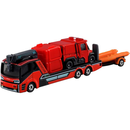 トミカ No.132 モリタ 小型オフロード消防車 レッドレディバグ ＆ 搬送