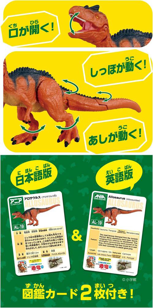 アニア AL-19 アロサウルスの説明 - 通販 - Yahoo!ショッピング