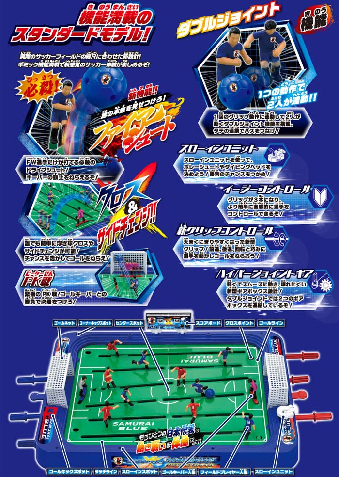 スーパーサッカースタジアム サッカー日本代表チームモデル クロス