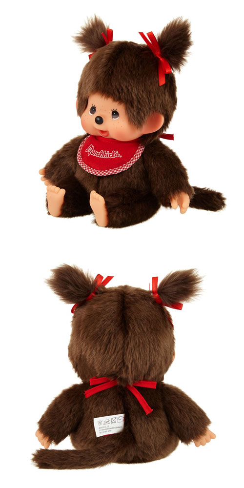 送料無料 モンチッチ ぬいぐるみ プレミアムスタンダード ブラウン