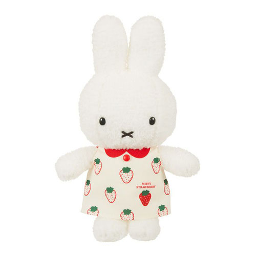 ミッフィー　ぬいぐるみ　ストロベリー　いちご 予約品:3月上旬発送予定】 ミッフィー マスコット ストロベリー
