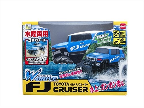 RC水陸両用ラジコンカー W-DRIVE トヨタ FJクルーザー メタリックブルー