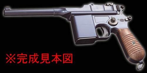 マルシン工業 発火モデルガン組み立てキット モーゼルM712 プラグ