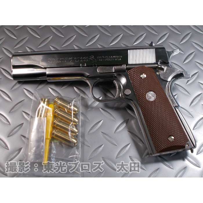 マルシン工業 発火モデルガン コルトガバメント M1911A1 シルバー 