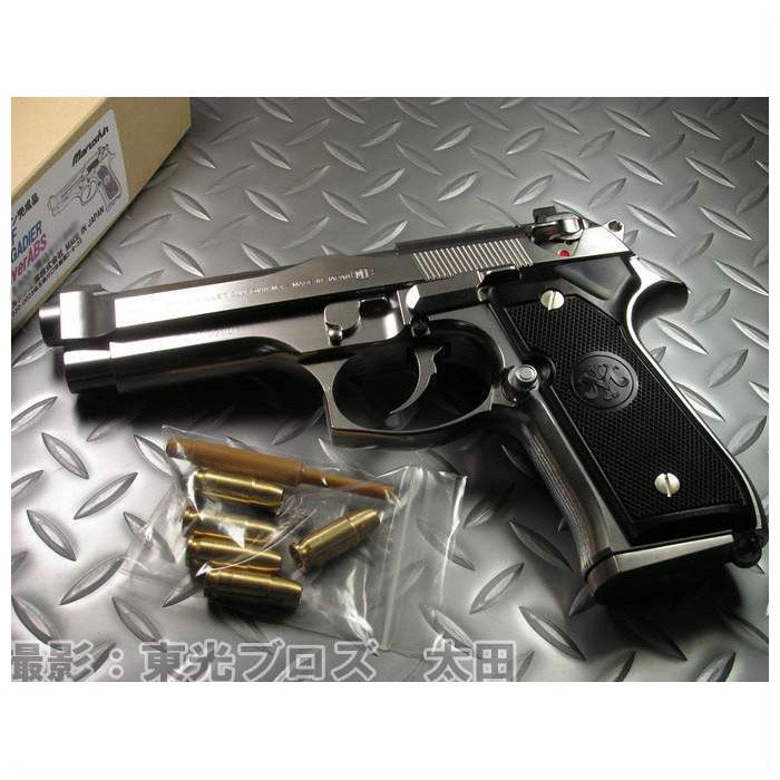 マルシン製モデルガンのベレッタ　M92F ブリガーディアシルバー モデルガン マルシン M92FS ブリガーディア シルバーABS X-PFC 完成品