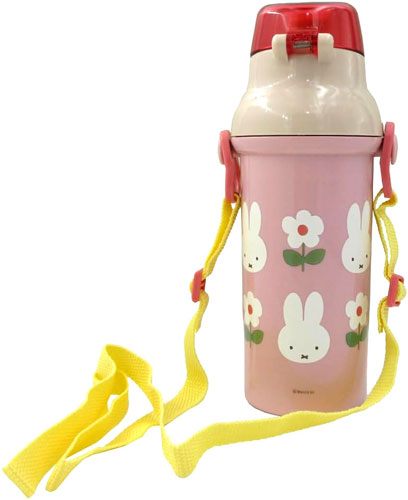 送料無料 miffy ミッフィー 水筒 抗菌 直飲みワンタッチボトル 480ml