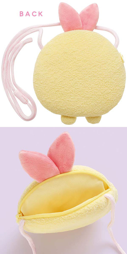 かねごん ふみっちさま専用 ラボット 貝殻ポシェット他 うさみみ帽子（ニットポシェット付き）ブラウン | LOVOT ウェブ