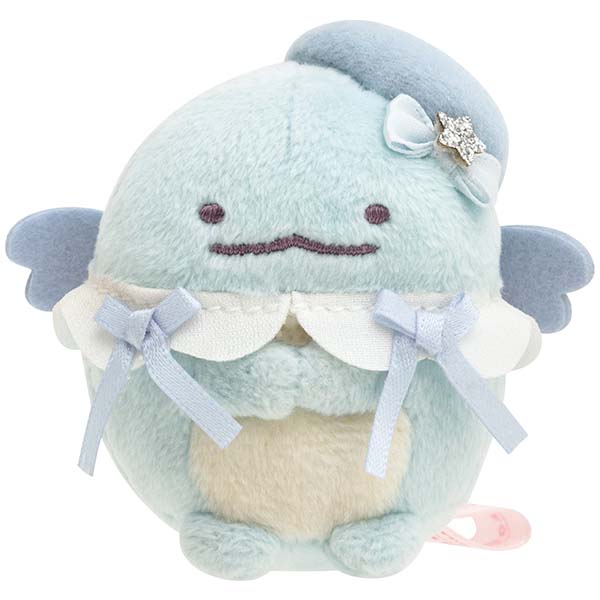 すみっコぐらし いい香りスクイーズ ねこ えびてん とかげ 1セットのみ San-X すみっコぐらし 天使なアイドルてのりぬいぐるみ とかげ