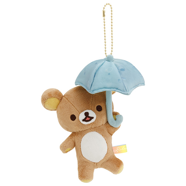 San-X 送料無料 リラックマ ぶらさげぬいぐるみ リラックマ・雨