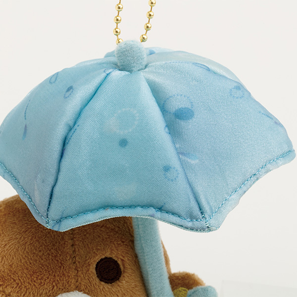 San-X 送料無料 リラックマ ぶらさげぬいぐるみ リラックマ・雨