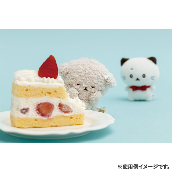 ふわふわショートケーキのようせいさん⋆* ぬいぐるみ San-X 送料無料 いしよわちゃん ゆうわくにかてないいしよわ