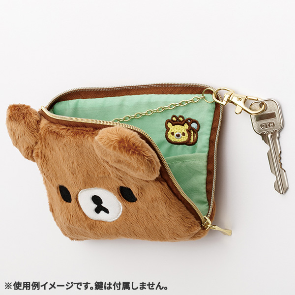送料無料 リラックマ ぬいぐるみパスケースチャイロイコグマ PB72204の