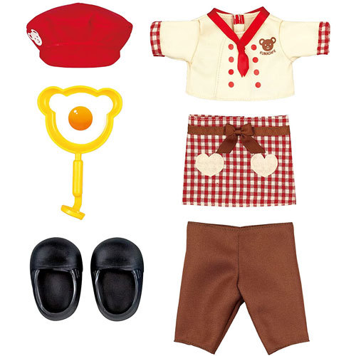 メルちゃん きせかえセット あこがれおしごと コックさん